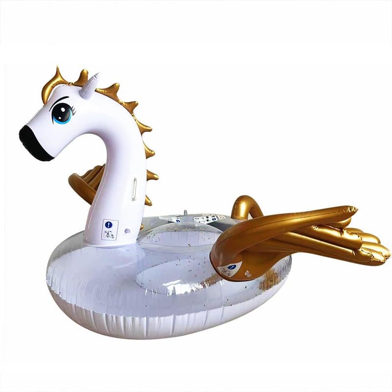 Надувной круг для плавания Единорог 120х225х200 см (400928)