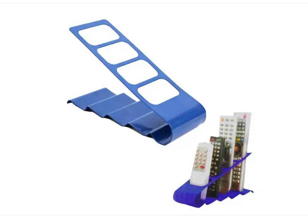Органайзер для пультов на 4 секции Remote Control Rack Синий (NT5003)