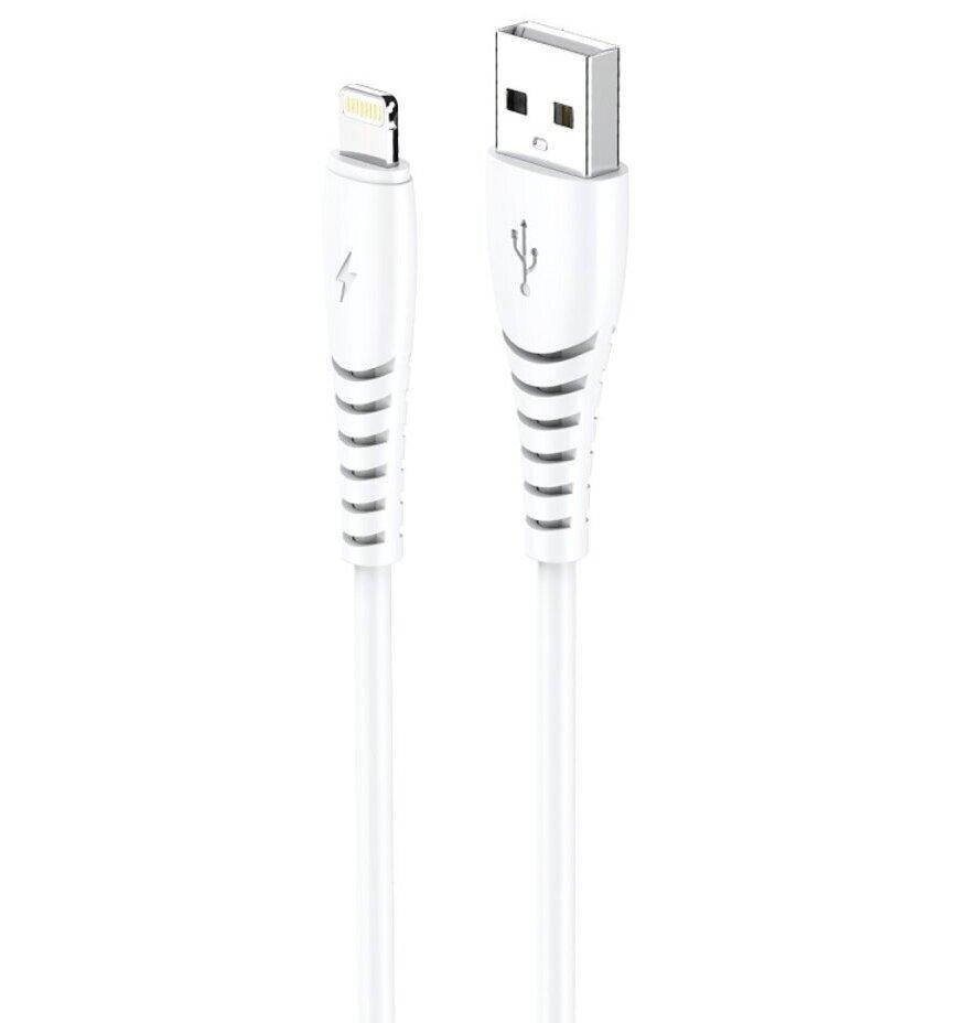 Кабель Charome C21-03 USB-A to Lightning charging data cable White (6974324910526)