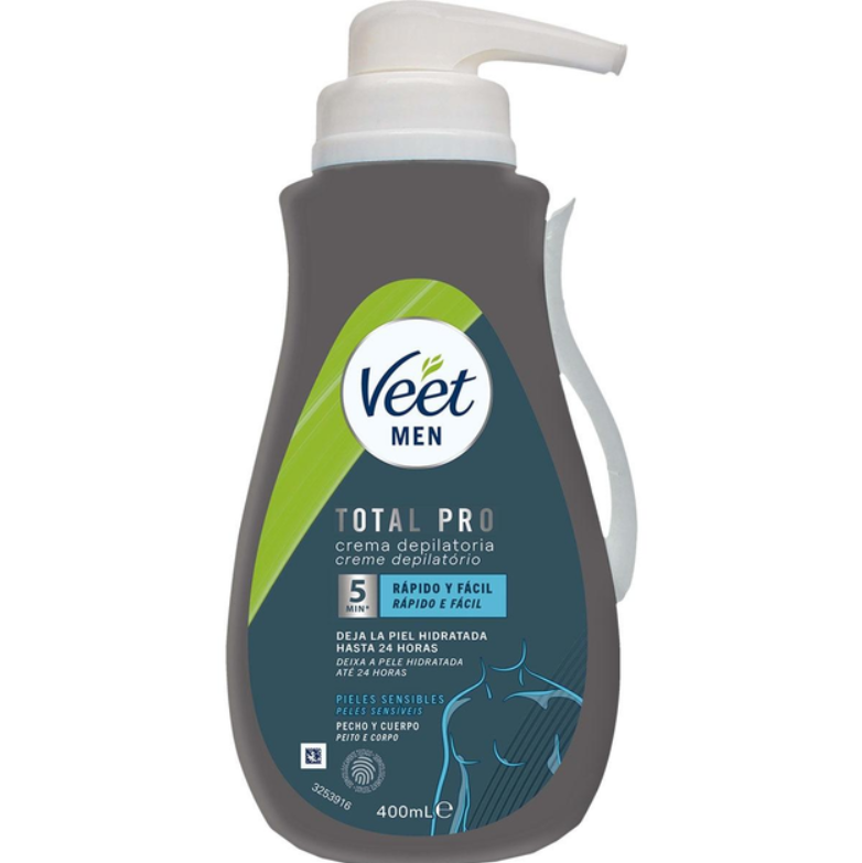 Крем чоловічий Veet для депіляції волосся за 5 хв для чутливої шкіри Men Total Pro Crema Depilatoria 5 min rapido y facil 400 мл (516901519) Крем чоловічий Veet для депіляції волосся за 5 хв для чутливої шкіри Men Total Pro Crema Depilatoria 5 min rapido y facil 400 мл (516901519)