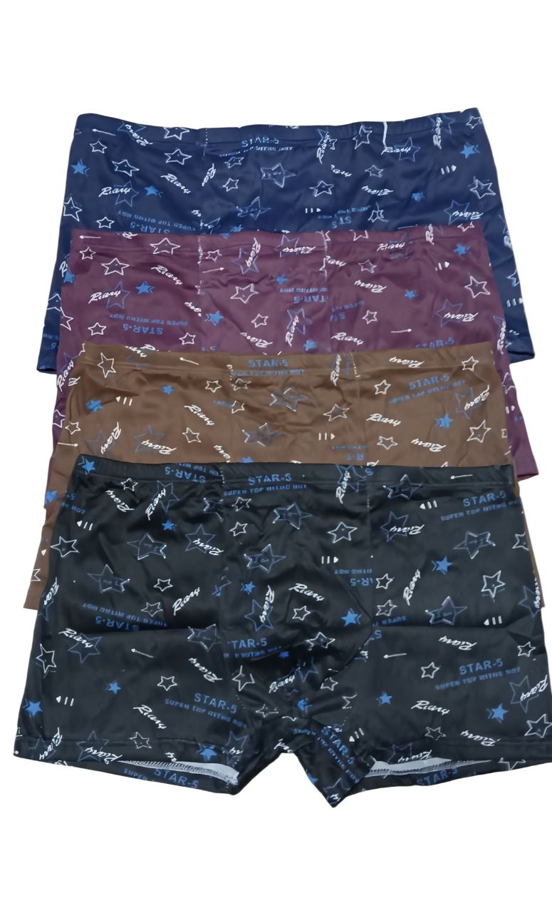 Комплект трусов боксеров подростковых 4 шт. XL Разноцветный (1000004 XL)