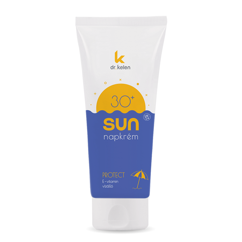 Лосьйон сонцезахисний Dr.Kelen F30+ Protect suntan lotion з високим захистом від сонця 175 мл