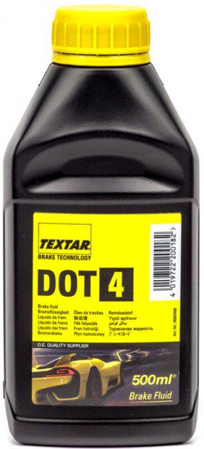 Гальмівна рідина Textar DOT-4 0,5 л (905) Гальмівна рідина Textar DOT-4 0,5 л (905)