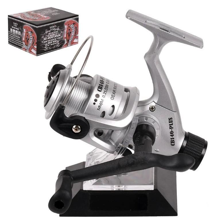 Котушка Cobra Plus 4000 1bb пластикова шпуля CB140-Plus