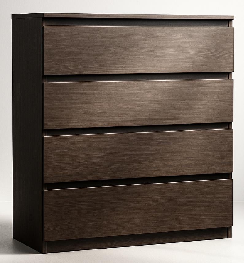 Комод сучасний для одягу Майстер Форм Брайт 900х376х950 мм Венге магія (20179)