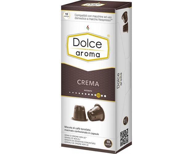 Кава у капсулах Dolce Aroma Crema Nespresso 10 шт. (Е-43)