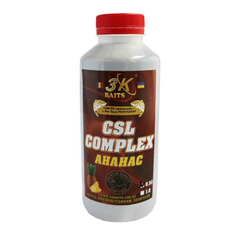 Прикорм CSL Complex 3KBaits Ананас 500 мл (3KB1103)