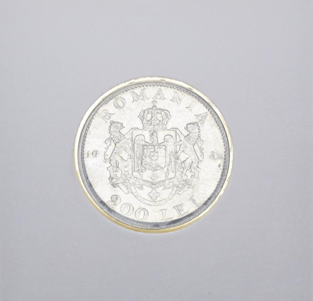 Колекційна монета Румунія 200 лей 1942 F-VF Срібло (15389231)