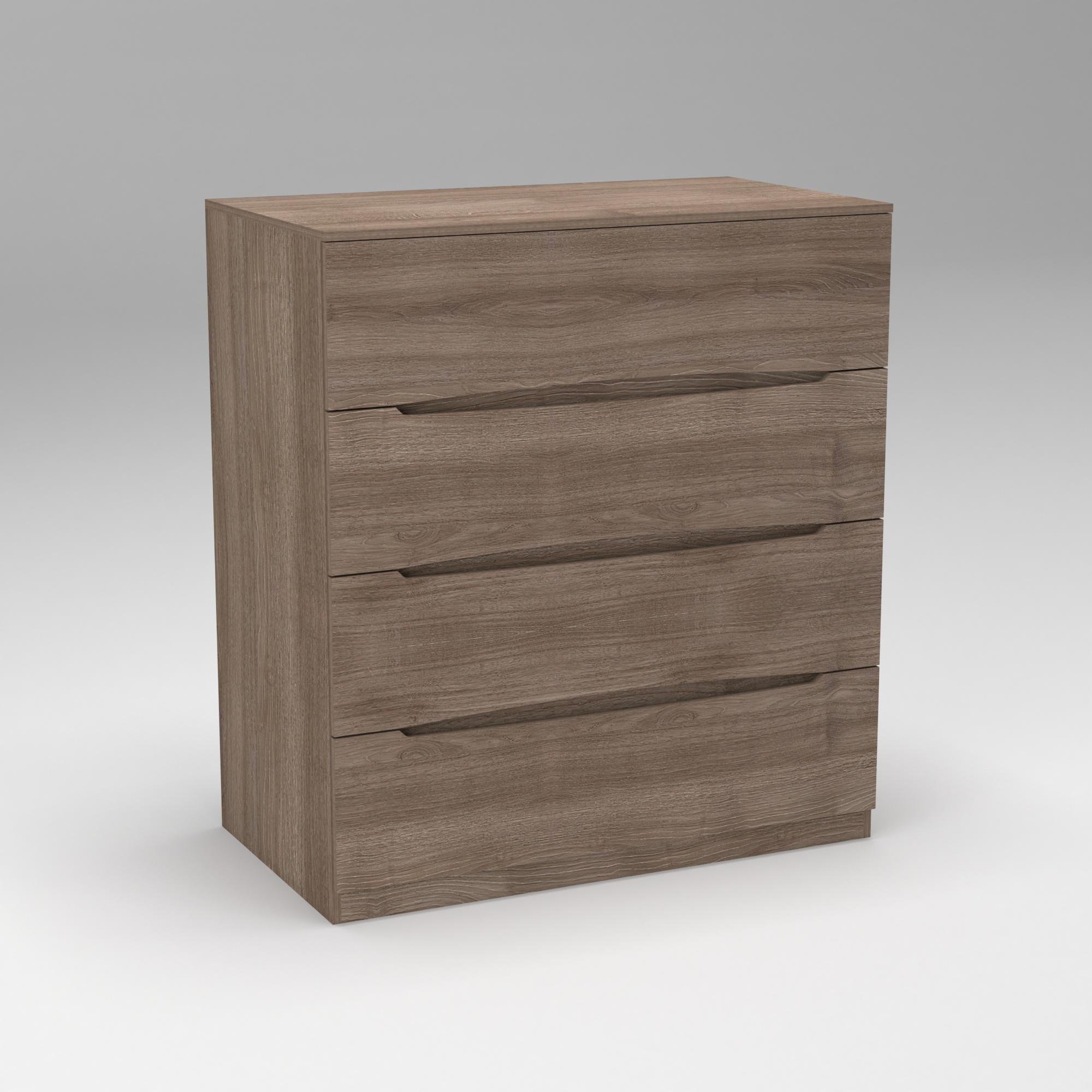 Комод Континент Дельта №1 1090х610х1200 мм Дуб Шамони темный (132313)