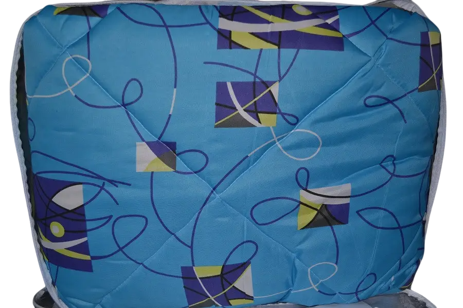 Одеяло закрытое овечья шерсть двуспальное 180х210 см (51032)