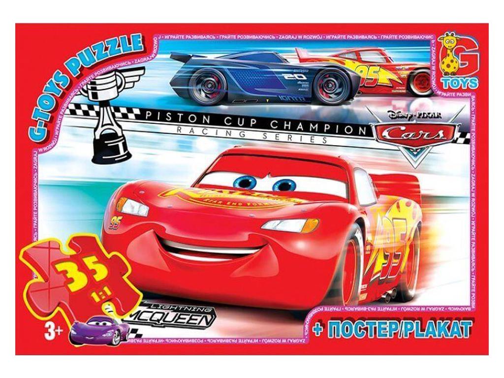 Пазлы G-Toys Тачки Z10193 (4824687635326)