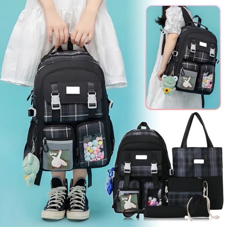 Набор для школы MFG-2-618 рюкзак/сумка/клатч/пенал/мешочек - фото 3 Набор для школы MFG-2-618 рюкзак/сумка/клатч/пенал/мешочек - фото 3