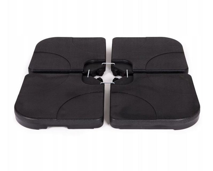 Підставка для садової парасольки WCG на 4 секції до 80 кг Чорний (W-103MUB1) - фото 5