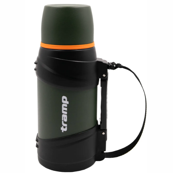 Термос Tramp Travel Line 1,3 л оливковый - фото 1