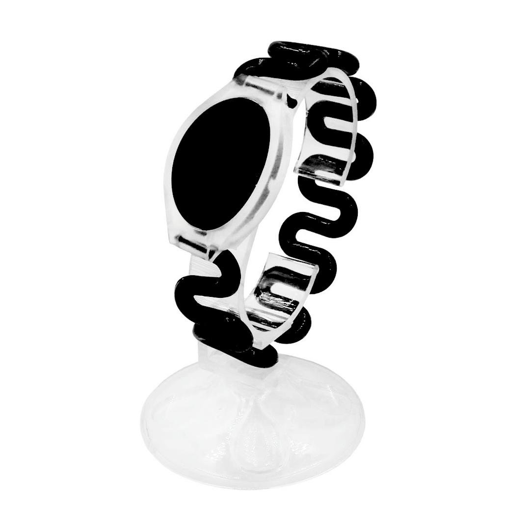 Пластиковый браслет Ardix с чипом Fudan 1К 5 шт. Черный (04-006-BK)