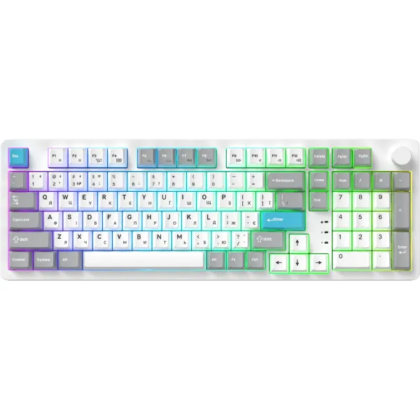 Клавиатура беспроводная GamePro Asgard Drakkar (MK305WH)