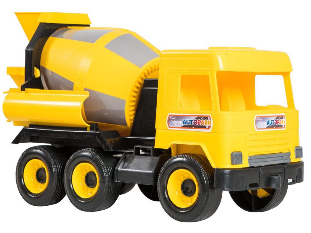 Игрушечная машинка Wader Сity Middle truck Бетономешалка 44x26x20 см (39493) - фото 1