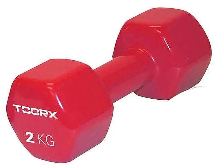 Гантель для фітнесу Toorx Vinyl 2 кг (MV-2) - фото 1 Гантель для фітнесу Toorx Vinyl 2 кг (MV-2) - фото 1