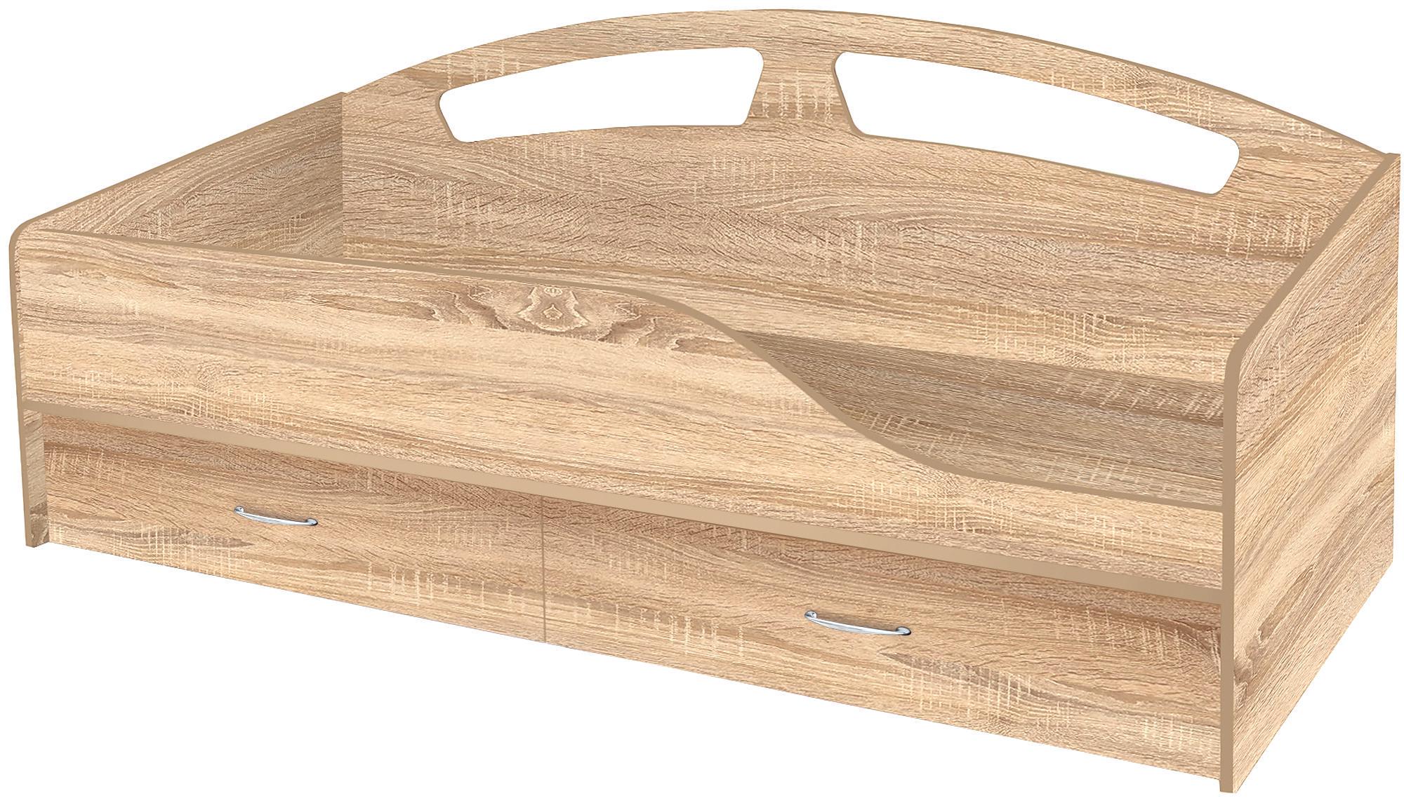 Ліжко МАКСІ-МЕблі Орфелія плюс 1800 х 1200 Дуб сонома (12929) Ліжко МАКСІ-МЕблі Орфелія плюс 1800 х 1200 Дуб сонома (12929)