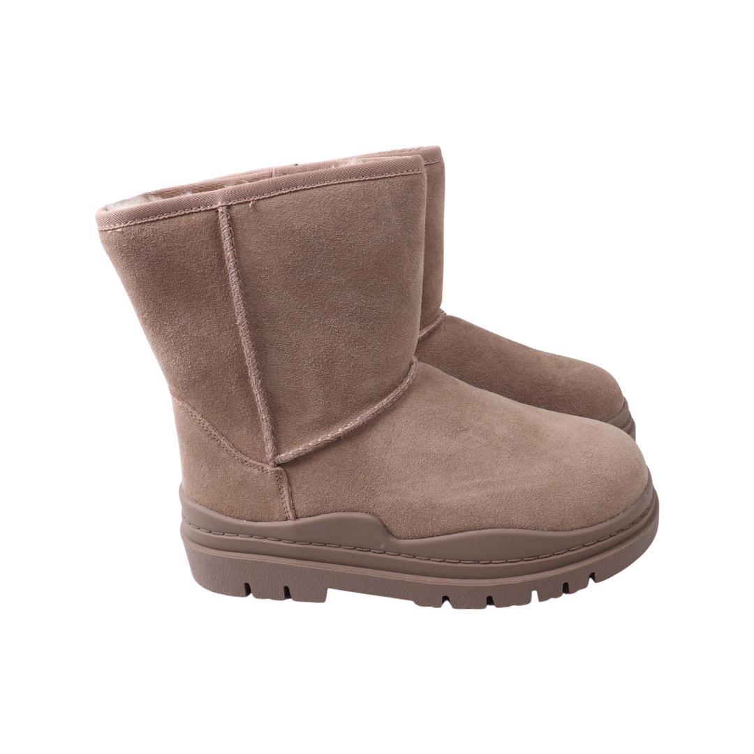 Угги женские Li Fexpert из замши р. 36 Капучино (804-22ZU 36)