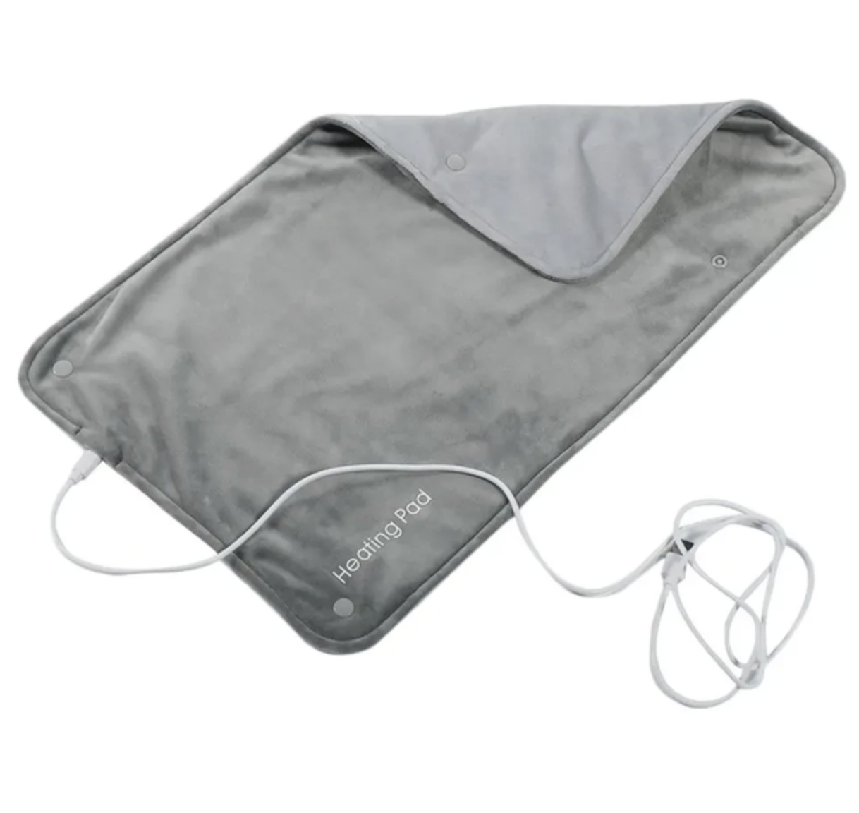 Электрогрелка универсальная Heating Pad Type-C 10 Вт 55°C USB графеновая мягкая для спины/плечей/живота/ног 28,5×44,5 см (38163268)