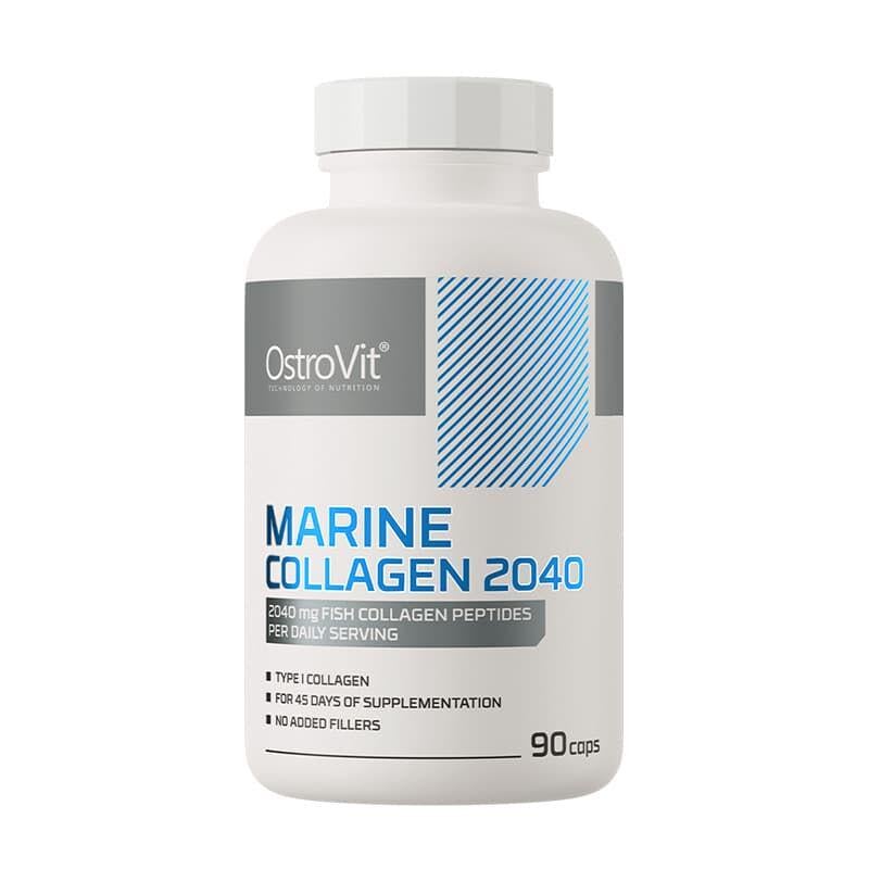 Коллаген Ostrovit Marine Collagen 2040 мг 90 caps Коллаген Ostrovit Marine Collagen 2040 мг 90 caps