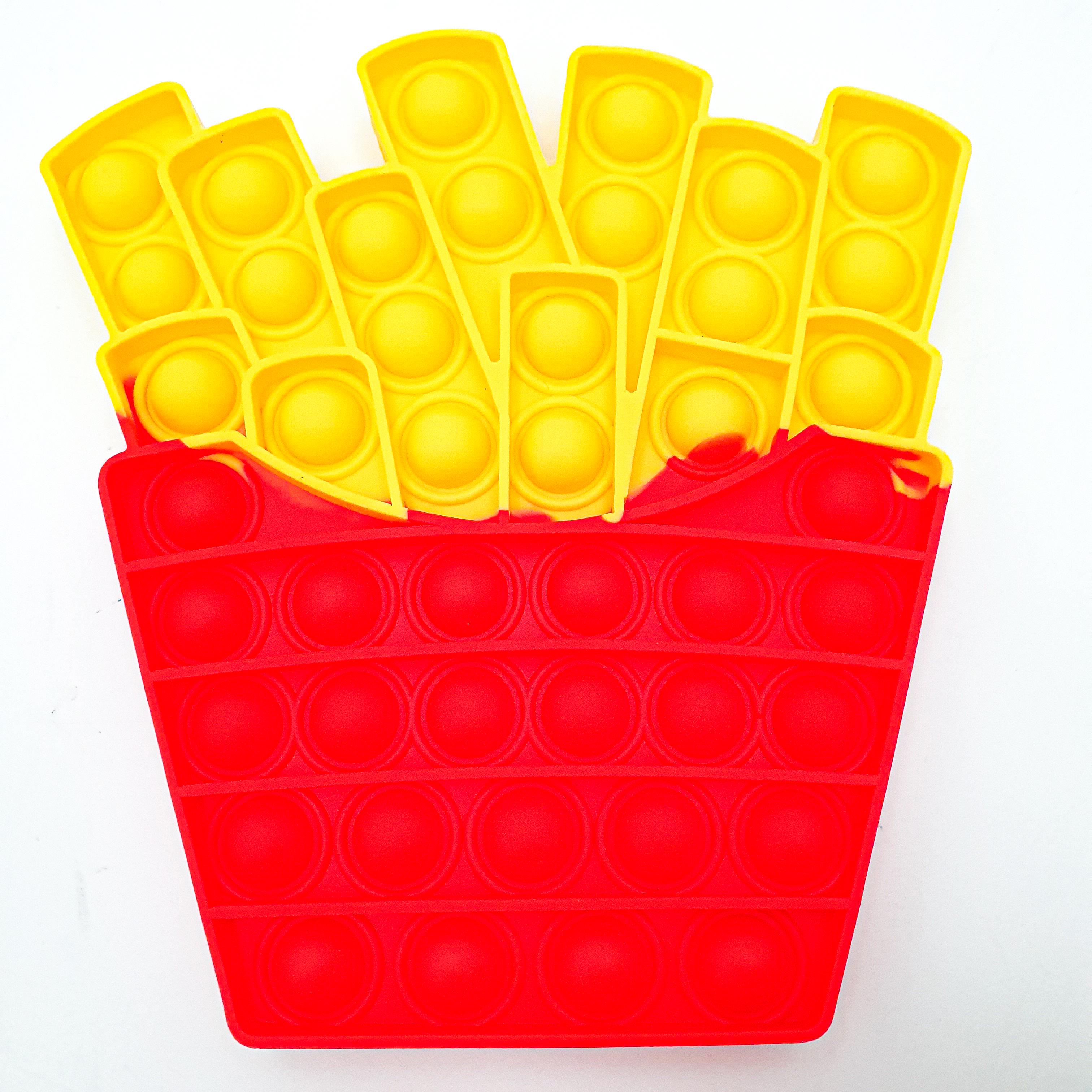 Бесконечная пупырка антистресс плотный UKC Pop It Fidget попкорн