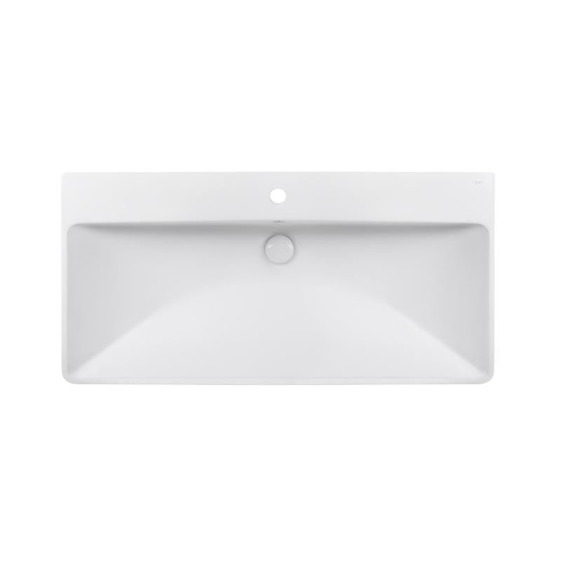 Раковина Q-tap Albatross D с донным клапаном White (QT01115100DW)