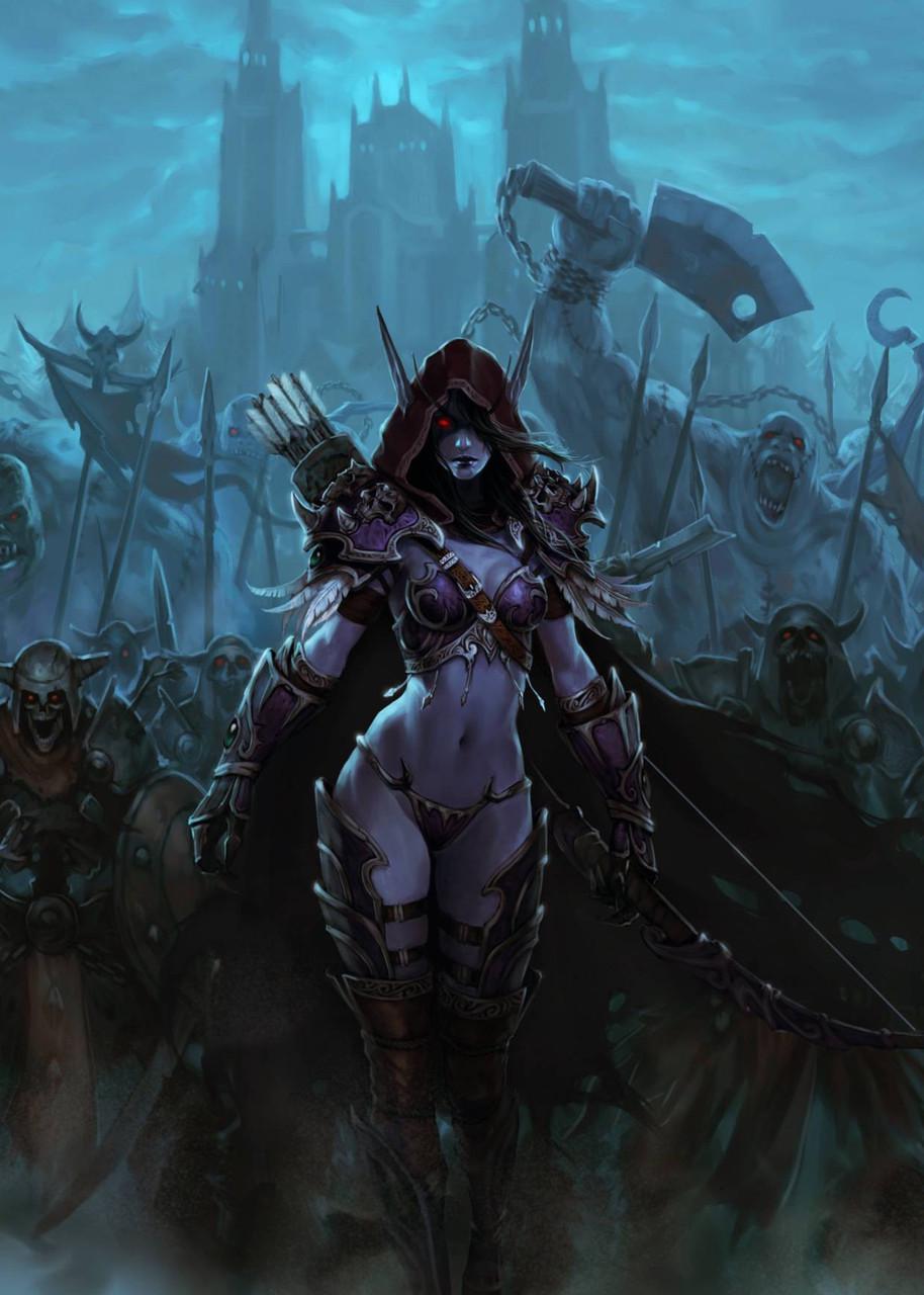 Картина GeekLand World of Warcraft фан (WW.09.177)