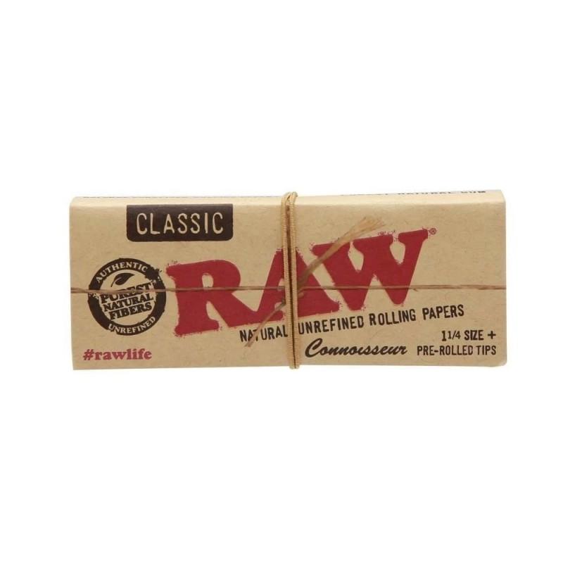 Папір для самокруток RAW CONNOISSEUR 1 ¼ PREROLLED