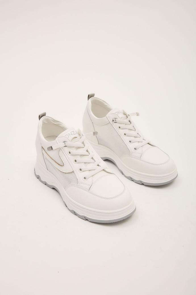 Сліпони жіночі LONZA шкіряні р. 40 Білий (198745) - фото 2