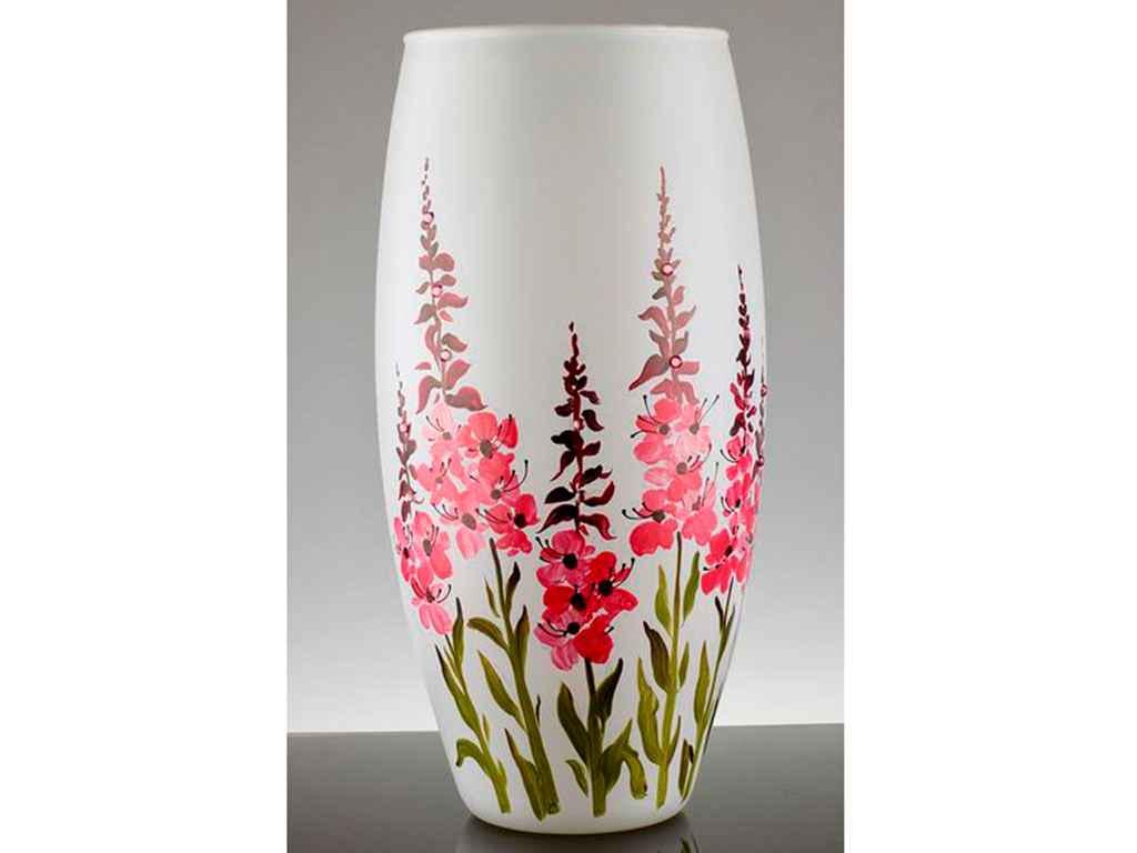 Ваза Гласс Трейд 966 Петушки 26 см h 105 мм (812509)