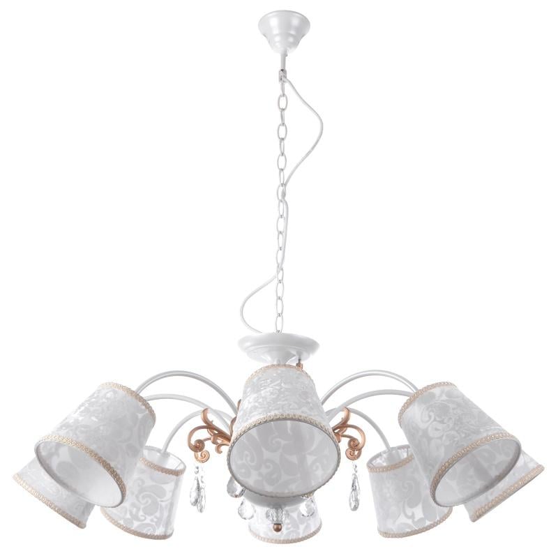 Люстра подвесная BKL-573S/8 E14 классическая с абажуром