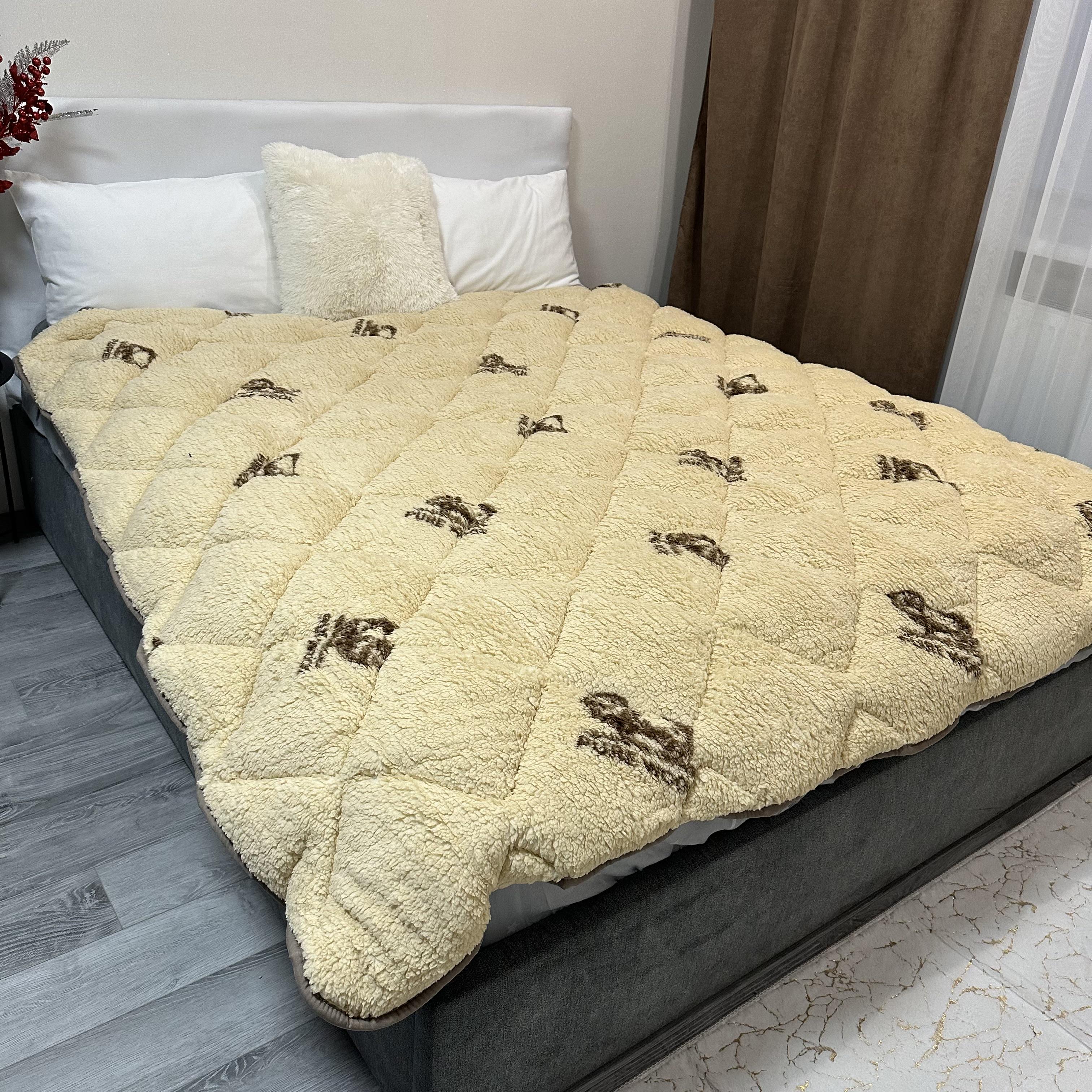 Одеяло зимнее двухстороннее 150х210 см (30219693)