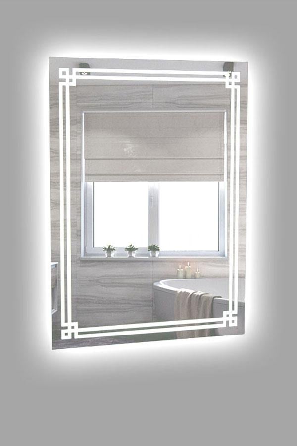 Зеркало А-7 60x80 см с LED подсветкой (1110448)
