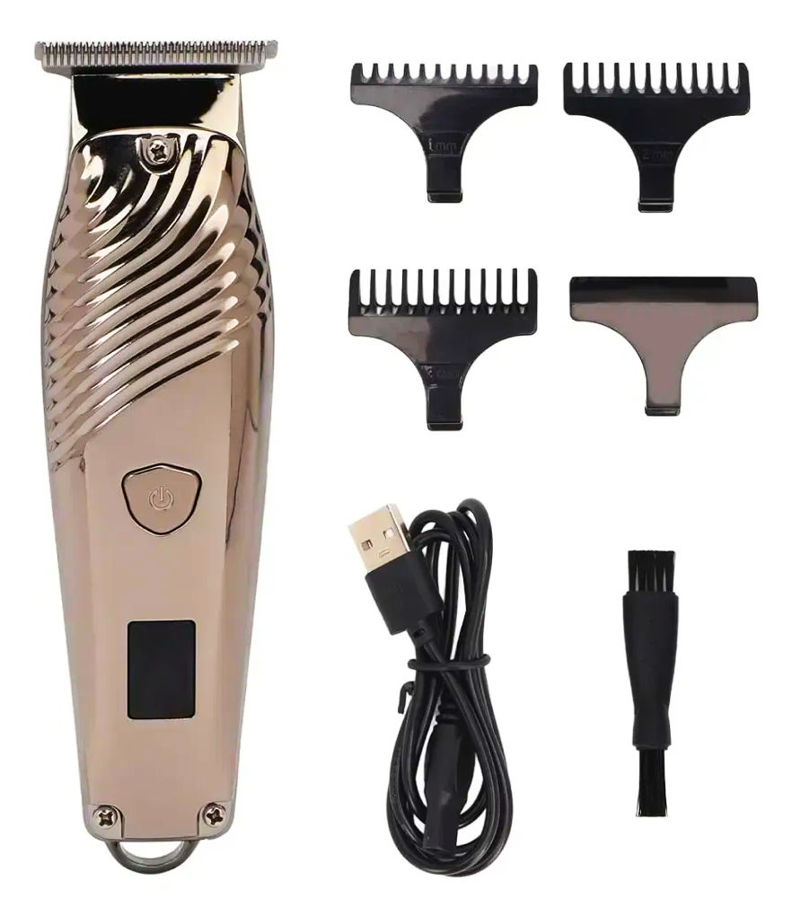 Триммер аккумуляторный для стрижки волос XO CF9 с насадками (25602579) Триммер аккумуляторный для стрижки волос XO CF9 с насадками (25602579)