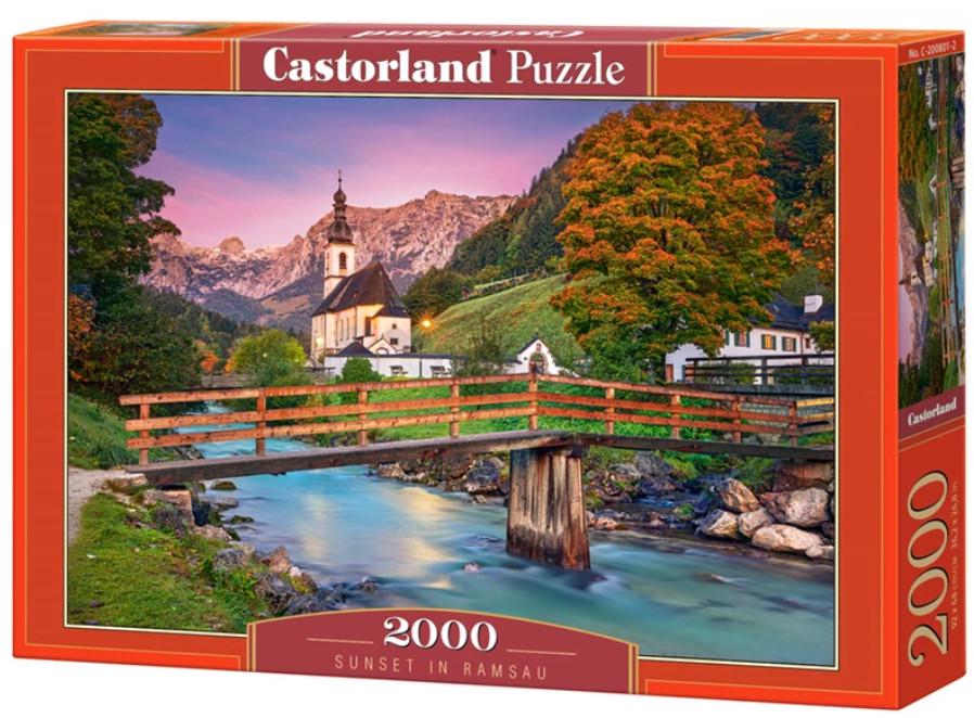 Пазл Castorland Закат в Рамзау 2000 дет.
