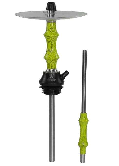Шахта для кальянов Sunrise Hookah Classic Wood mini и блюдце Зеленый (6865256)