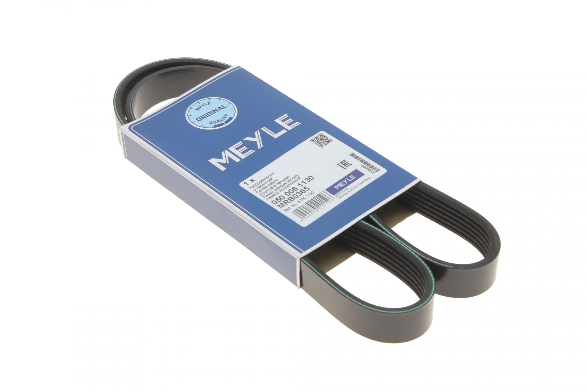 Ремень генератора Meyle Renault Kangoo 1.5 dCi 03- 6PK1130- 050 006 1130