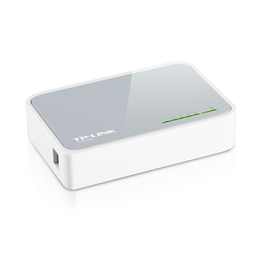 Комутатор Desktop Switch TP-Link TL-SF1005D 5 портів 10/100 Мбіт/с Fast Ethernet White (150112) - фото 7