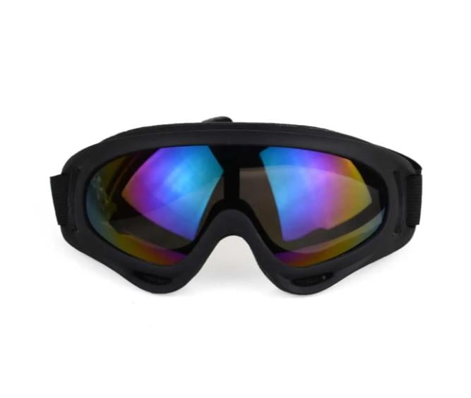 Окуляри гірськолижні тактична маска-окуляри для спорту та активних ігор Різнокольоровий (МГ-1001-1) - фото 2