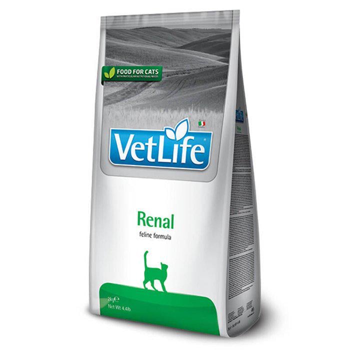 Корм сухой лечебный Farmina Cat Vet Life Renal для кошек с заболеванием почек 2 кг (160384)