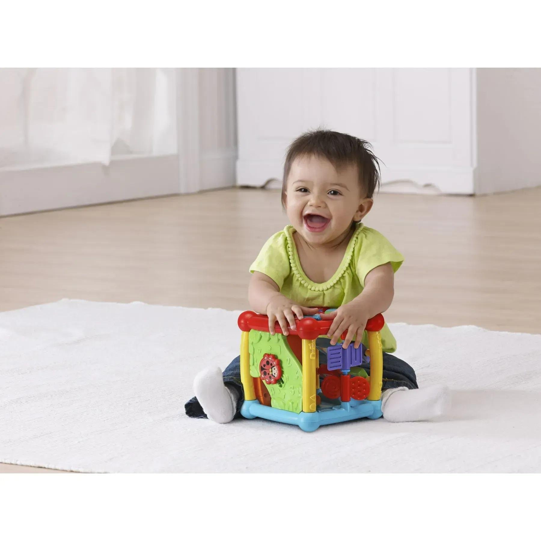 Куб развивающий VTech Baby Busy Learner (27609606) - фото 5 Куб развивающий VTech Baby Busy Learner (27609606) - фото 5