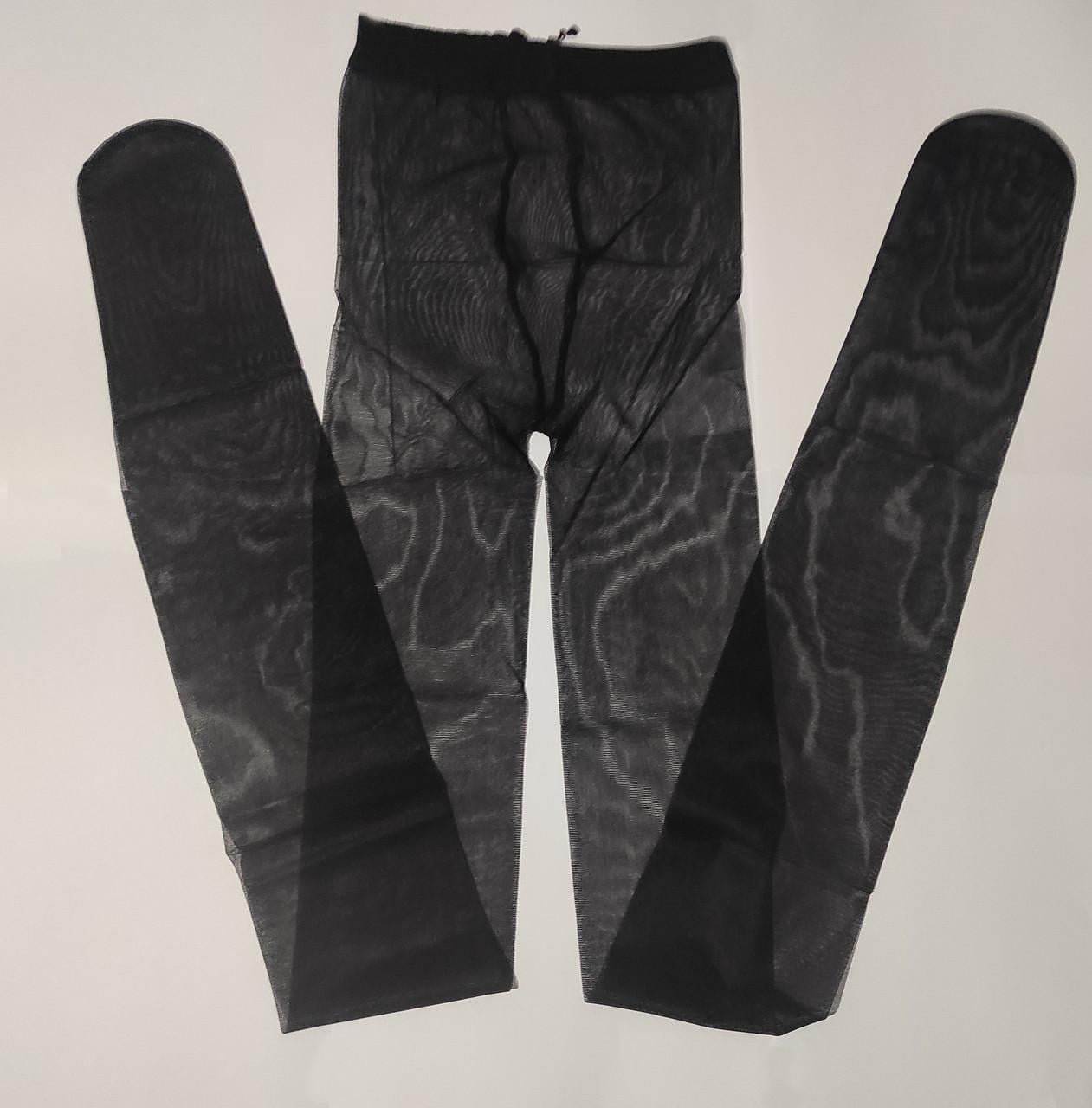 Колготки тонкие без шортиков/носков и ласточки one size Черный (42-25-1363-Ч)