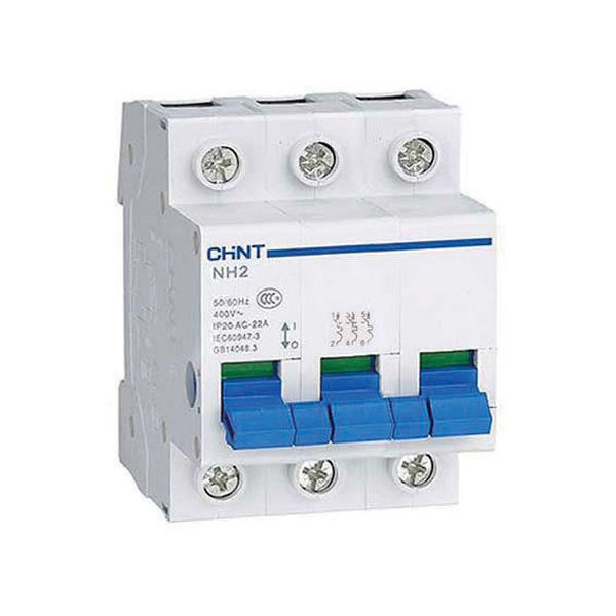 Выключатель нагрузки CHINT NH2-125 3P 100A (401062)