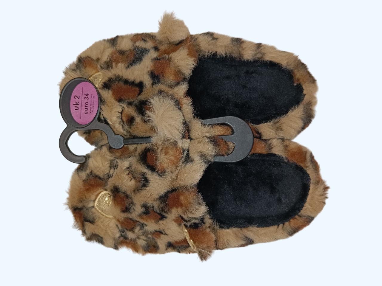 Тапочки кімнатні для дівчинки George 34 Різнокольоровий (0335) - фото 2 Тапочки кімнатні для дівчинки George 34 Різнокольоровий (0335) - фото 2