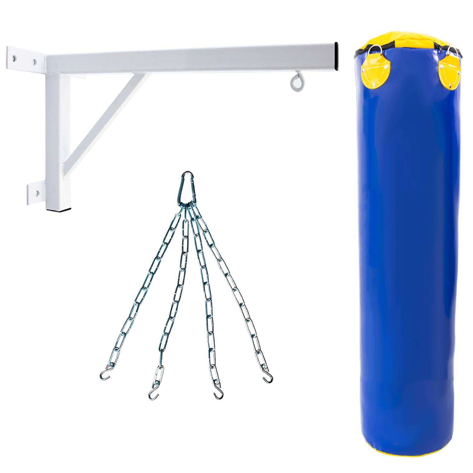 Комплект OSPORT Set 132 боксерская груша ПВХ 1,2 м/кронштейн/подвес (n-0165)