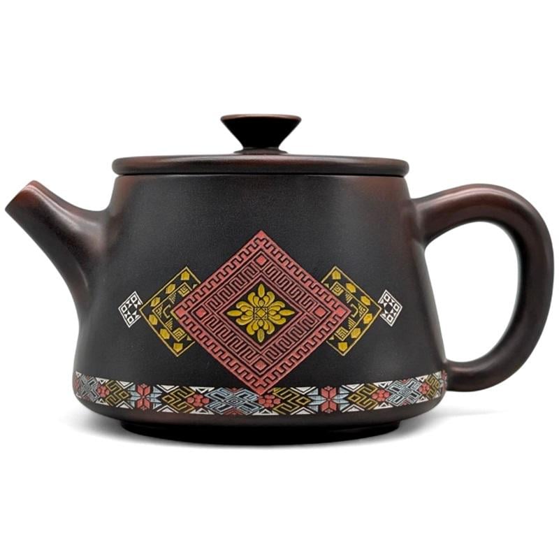 Заварювальний чайник Кольоровий орнамент 210 мл (10-1-0367)