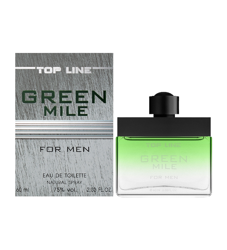 Туалетная вода мужская TopLine GREEN MILE Aroma Perfume 60 мл (2403)