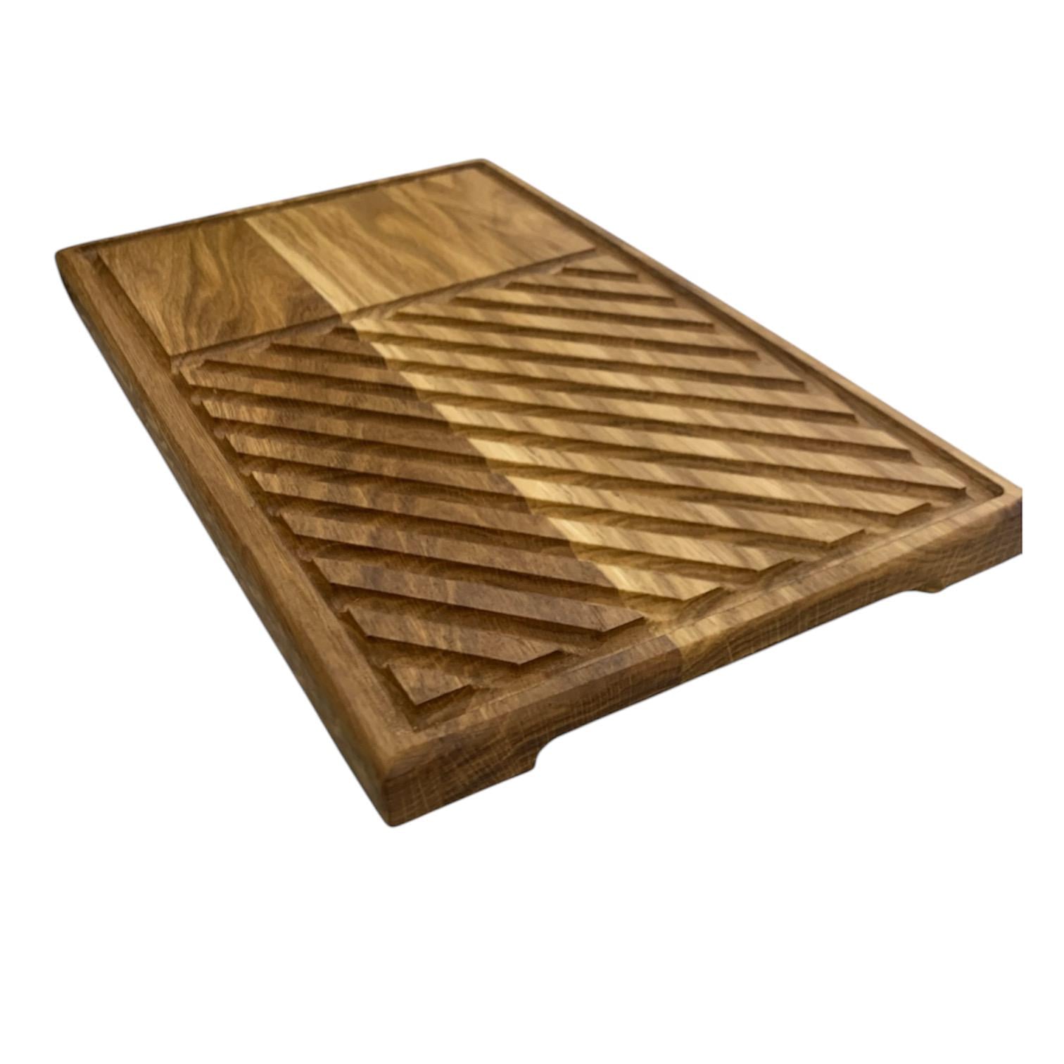Доска для стейков дубовая